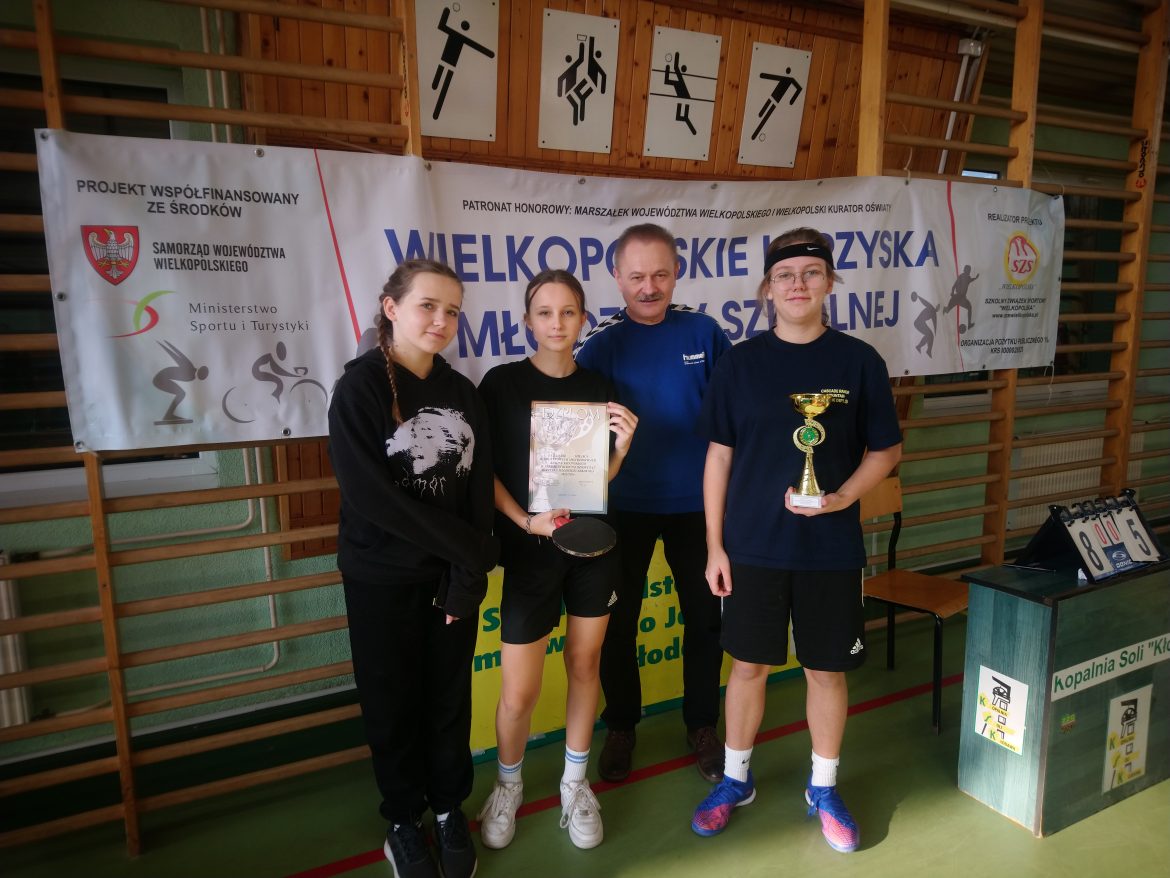 Mistrzostwa rejonu konińskiego w drużynowym tenisie stołowym w ramach IMS