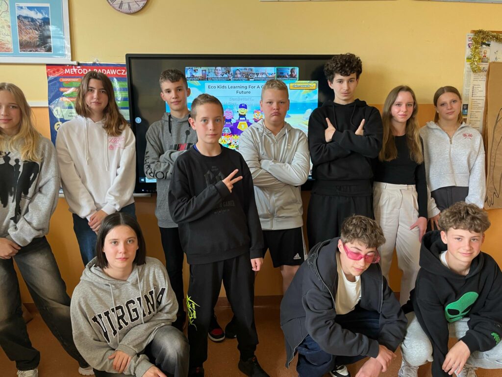Uczniowie na międzynarodowym spotkaniu eTwinning!