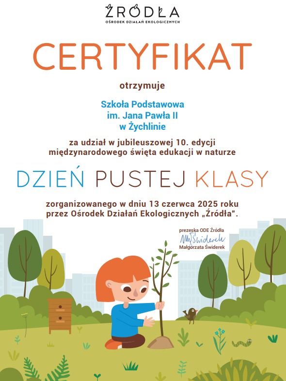 Dzień Pustej Klasy