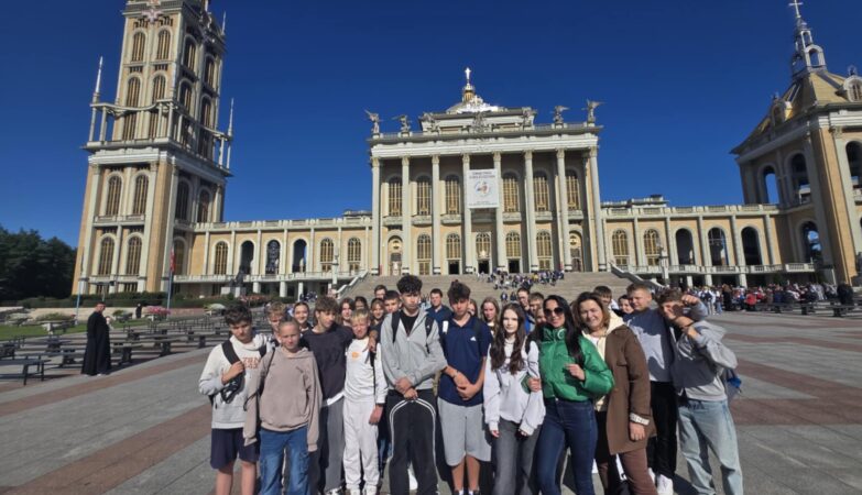 Pielgrzymka klas ósmych do Lichenia
