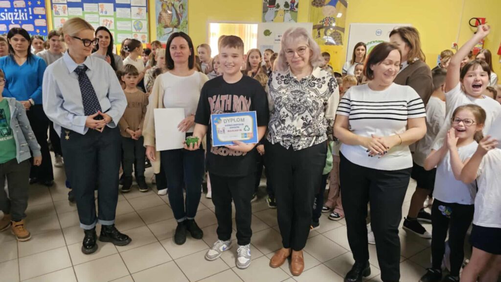 Szkolny konkurs „Mistrz segregacji odpadów”