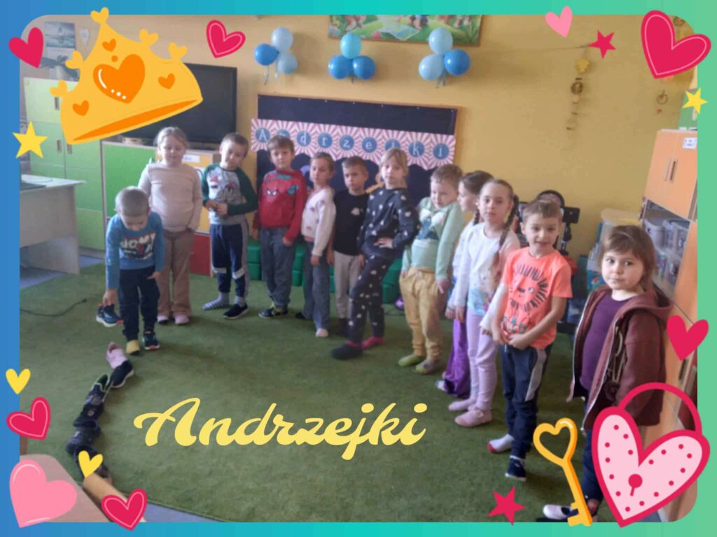 Andrzejki u przedszkolaków