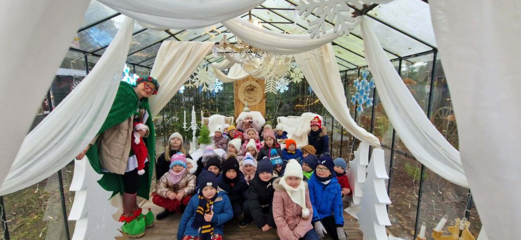 Przedszkolaki w Wiosce Świętego Mikołaja