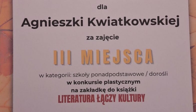 „Literatura łączy kultury”
