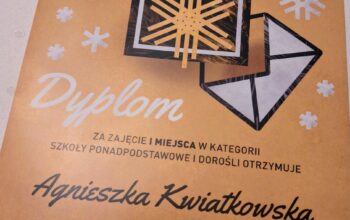 Artystyczny sukces – I miejsce w XXIX Wielkopolskim Konkursie Plastycznym