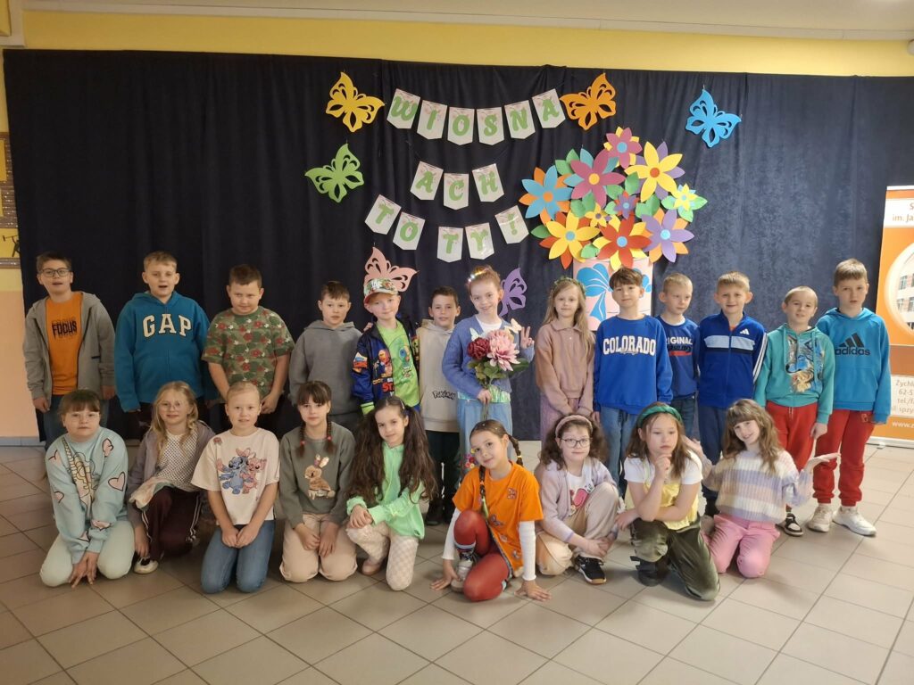 Wiosna w naszej szkole