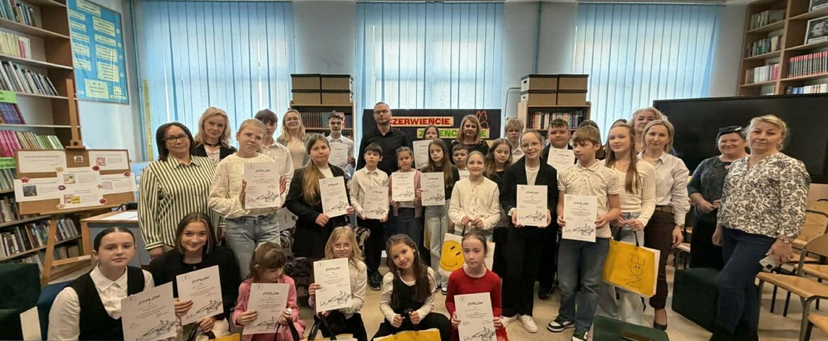 ,,Czerwieńcie, zieleńcie się słowa” – etap gminny