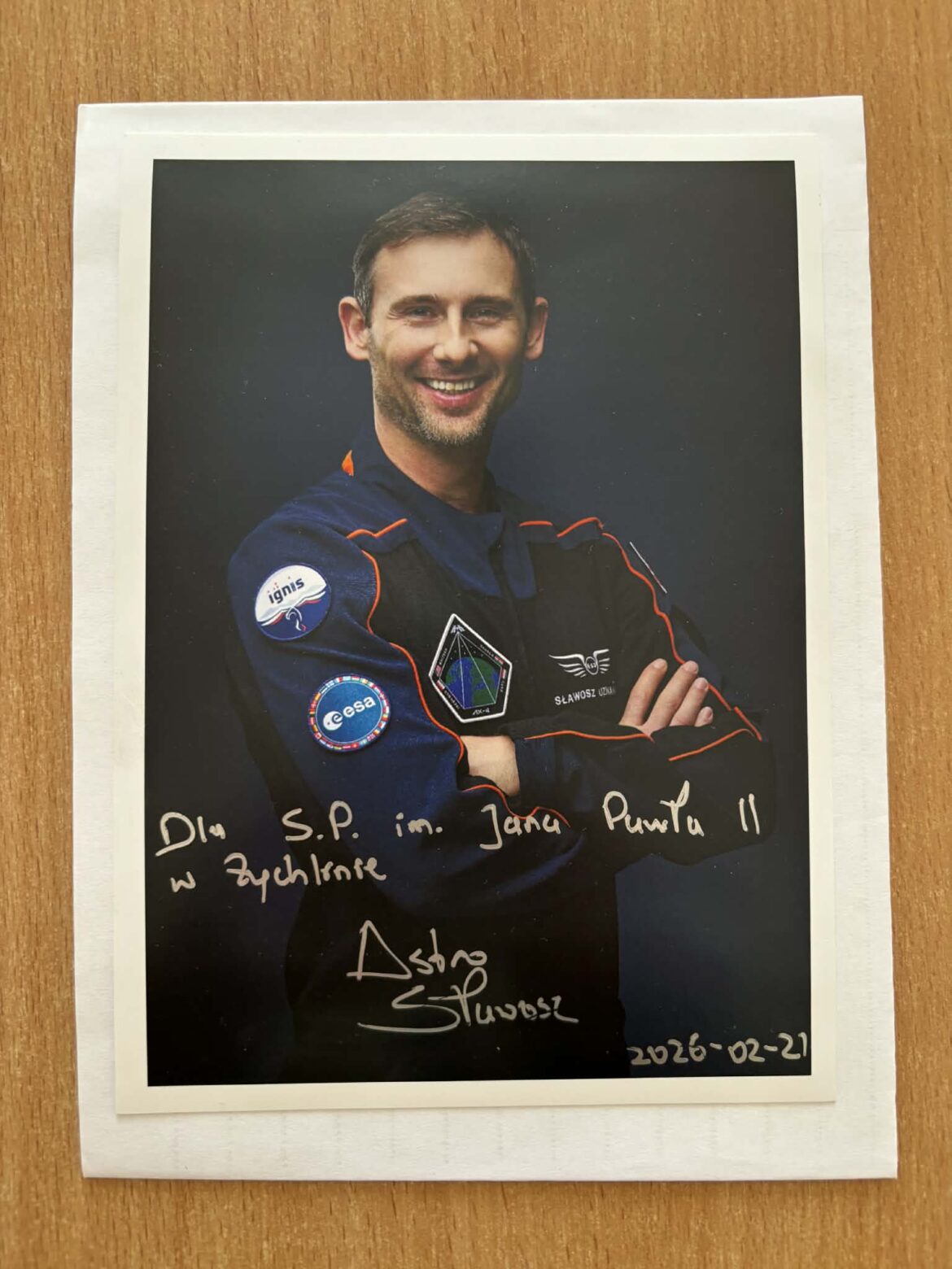 Kosmiczne życzenia dla Pana Sławosza!