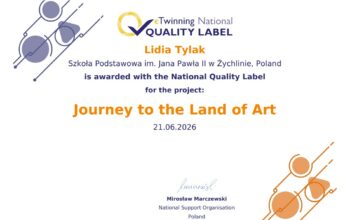 Nasza szkoła wyróżniona Krajową Odznaką Jakości- National Quality Label!